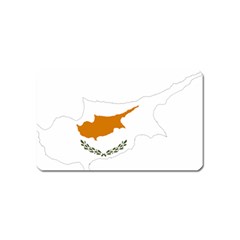 Cyprus Country Europe Flag Borders Magnet (name Card) by Sapixe