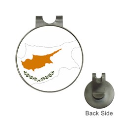 Cyprus Country Europe Flag Borders Hat Clips With Golf Markers by Sapixe