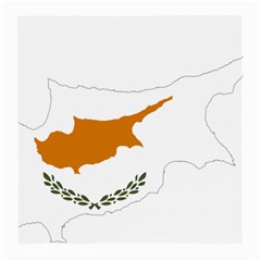 Cyprus Country Europe Flag Borders Medium Glasses Cloth by Sapixe