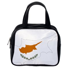 Cyprus Country Europe Flag Borders Classic Handbag (one Side) by Sapixe