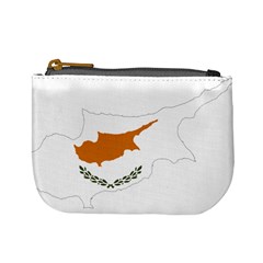 Cyprus Country Europe Flag Borders Mini Coin Purse by Sapixe