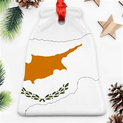 Cyprus Country Europe Flag Borders Ornament (bell) by Sapixe