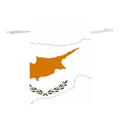 Cyprus Country Europe Flag Borders Lightweight Drawstring Pouch (m) by Sapixe