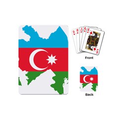 Borders Country Flag Geography Map Playing Cards Single Design (mini) by Sapixe