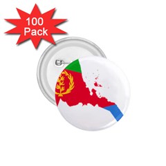 Eritrea Flag Map Geography Outline 1 75  Buttons (100 Pack)  by Sapixe