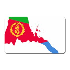 Eritrea Flag Map Geography Outline Magnet (rectangular) by Sapixe