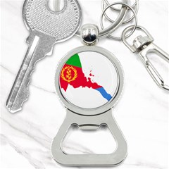 Eritrea Flag Map Geography Outline Bottle Opener Key Chain by Sapixe