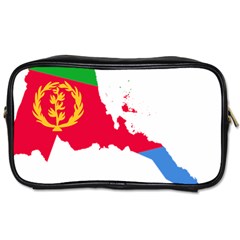 Eritrea Flag Map Geography Outline Toiletries Bag (two Sides) by Sapixe