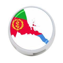 Eritrea Flag Map Geography Outline 4-port Usb Hub (one Side) by Sapixe