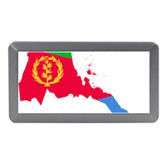 Eritrea Flag Map Geography Outline Memory Card Reader (mini) by Sapixe