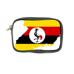 Uganda Flag Map Geography Outline Coin Purse by Sapixe