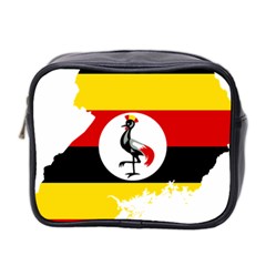 Uganda Flag Map Geography Outline Mini Toiletries Bag (two Sides) by Sapixe