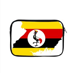 Uganda Flag Map Geography Outline Apple Macbook Pro 15  Zipper Case by Sapixe