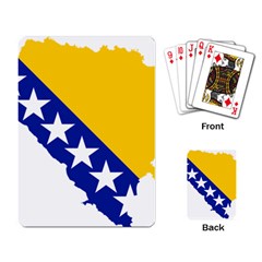 Bosnia And Herzegovina Country Playing Cards Single Design (rectangle) by Sapixe