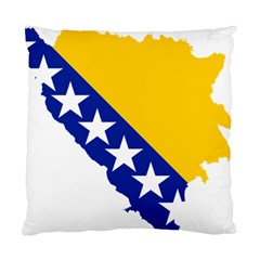 Bosnia And Herzegovina Country Standard Cushion Case (two Sides) by Sapixe