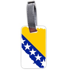 Bosnia And Herzegovina Country Luggage Tag (two Sides) by Sapixe