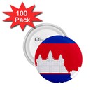 Borders Country Flag Geography Map 1.75  Buttons (100 pack)  Front