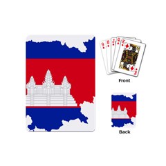 Borders Country Flag Geography Map Playing Cards Single Design (mini) by Sapixe