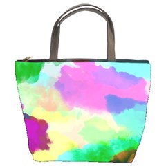 Watercolors Spots                              Bucket Bag