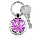 Squid Octopus Animal Key Chain (Round) Front