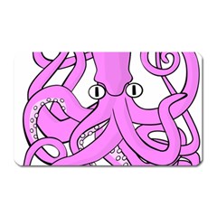 Squid Octopus Animal Magnet (rectangular) by Bajindul