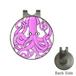 Squid Octopus Animal Hat Clips with Golf Markers Front