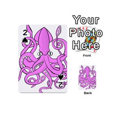 Squid Octopus Animal Playing Cards 54 Designs (mini) by Bajindul