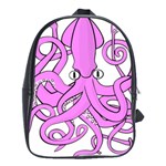 Squid Octopus Animal School Bag (XL) Front