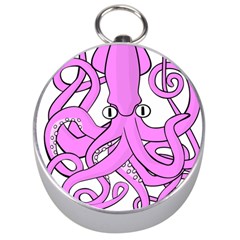 Squid Octopus Animal Silver Compasses by Bajindul