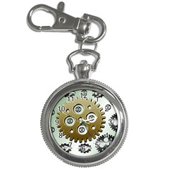 Gear Background Sprocket Key Chain Watches