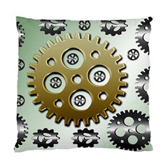 Gear Background Sprocket Standard Cushion Case (one Side) by HermanTelo