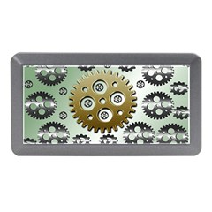 Gear Background Sprocket Memory Card Reader (mini)