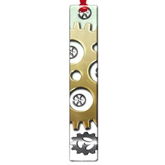 Gear Background Sprocket Large Book Marks