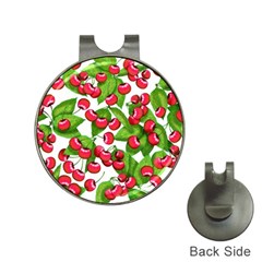 Cherry Leaf Fruit Summer Hat Clips with Golf Markers