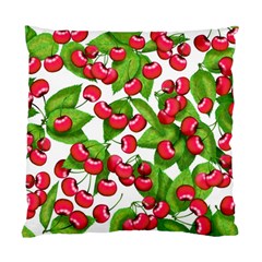 Cherry Leaf Fruit Summer Standard Cushion Case (two Sides) by Mariart