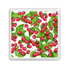 Cherry Leaf Fruit Summer Memory Card Reader (Square)