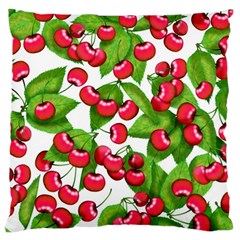 Cherry Leaf Fruit Summer Large Cushion Case (One Side)