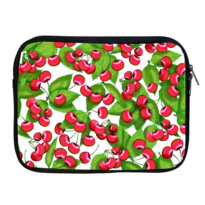 Cherry Leaf Fruit Summer Apple iPad 2/3/4 Zipper Cases