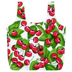 Cherry Leaf Fruit Summer Full Print Recycle Bag (XL)