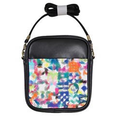 Colorful crayons                              Girls Sling Bag