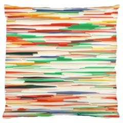 3d Stripes Texture                              Standard Flano Cushion Case (two Sides) by LalyLauraFLM