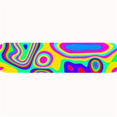 Colorful Shapes                              Large Bar Mat by LalyLauraFLM