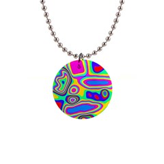 Colorful Shapes                               1  Button Necklace by LalyLauraFLM