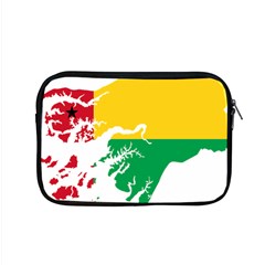 Guinea Bissau Flag Map Geography Apple Macbook Pro 15  Zipper Case by Sapixe