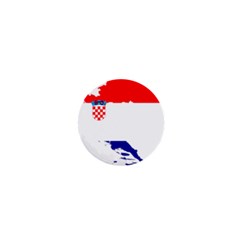 Croatia Country Europe Flag 1  Mini Buttons by Sapixe