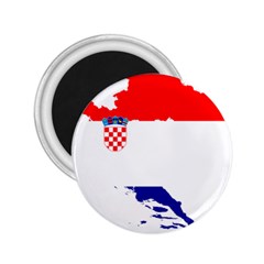 Croatia Country Europe Flag 2 25  Magnets by Sapixe