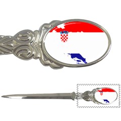 Croatia Country Europe Flag Letter Opener by Sapixe