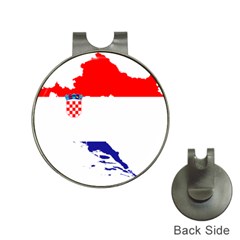 Croatia Country Europe Flag Hat Clips With Golf Markers by Sapixe