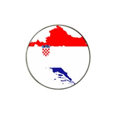 Croatia Country Europe Flag Hat Clip Ball Marker (10 Pack) by Sapixe