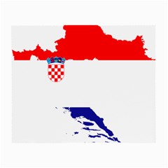 Croatia Country Europe Flag Small Glasses Cloth by Sapixe